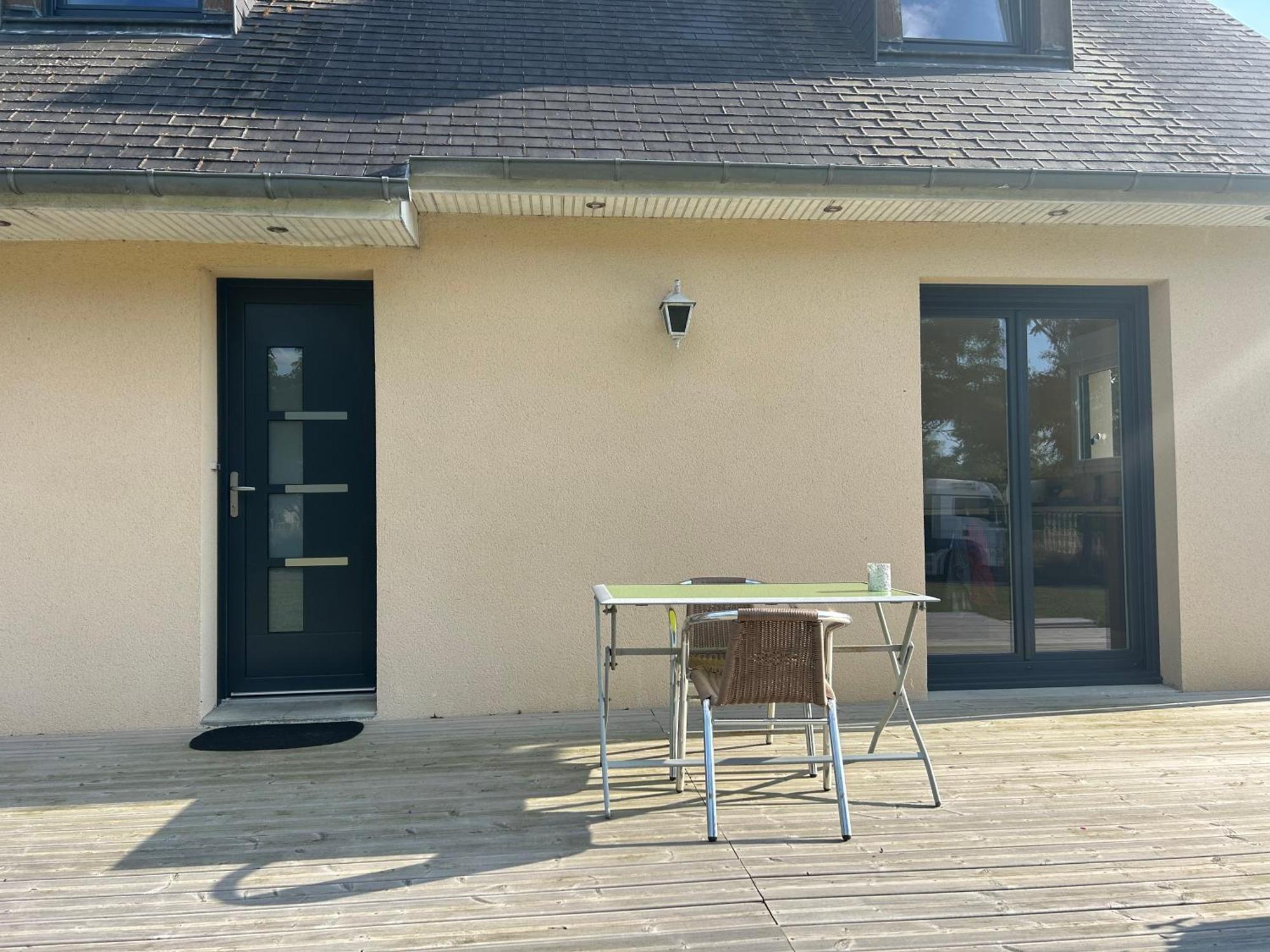 Ferienwohnung Chambre Mont Saint Michel Huisnes-sur-Mer Exterior foto